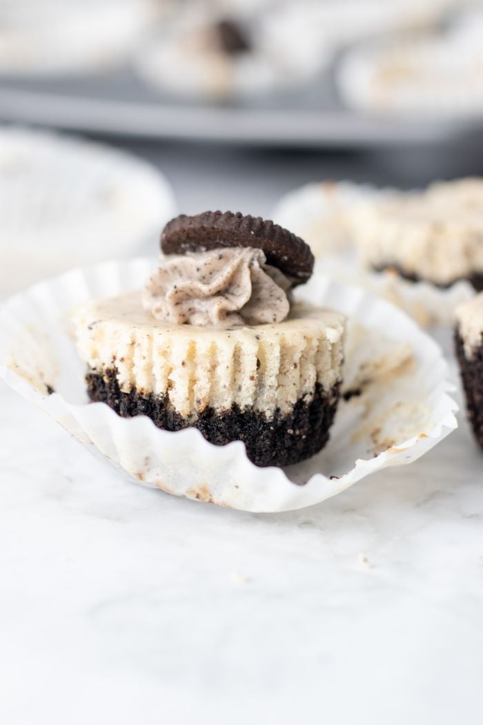 The Kollee Kitchen | Mini Oreo Cheesecake Bites