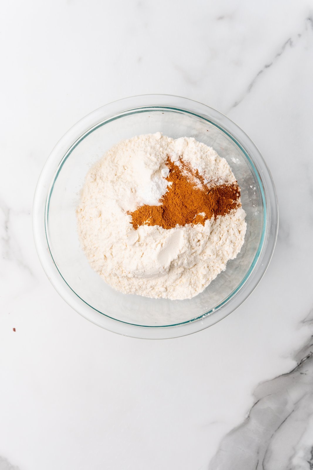 dry ingredients in a medium bowl