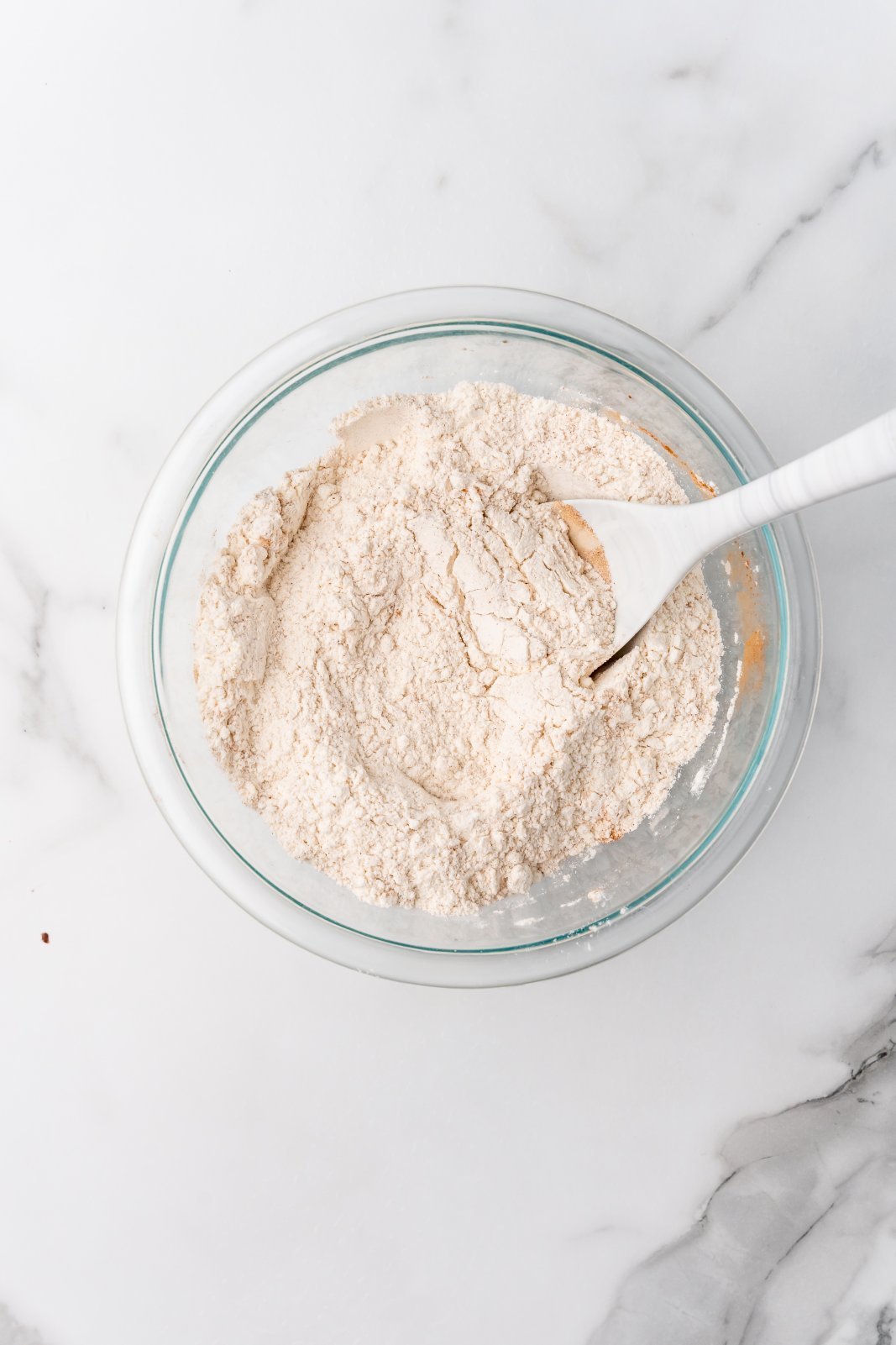 dry ingredient mixed in a medium bowl