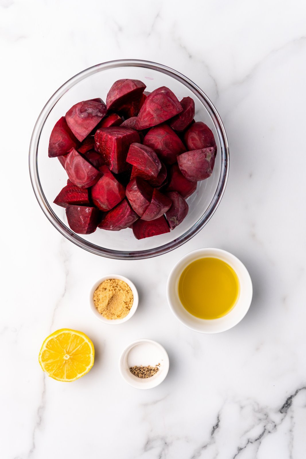 ingredients needed for citrus roasted beets