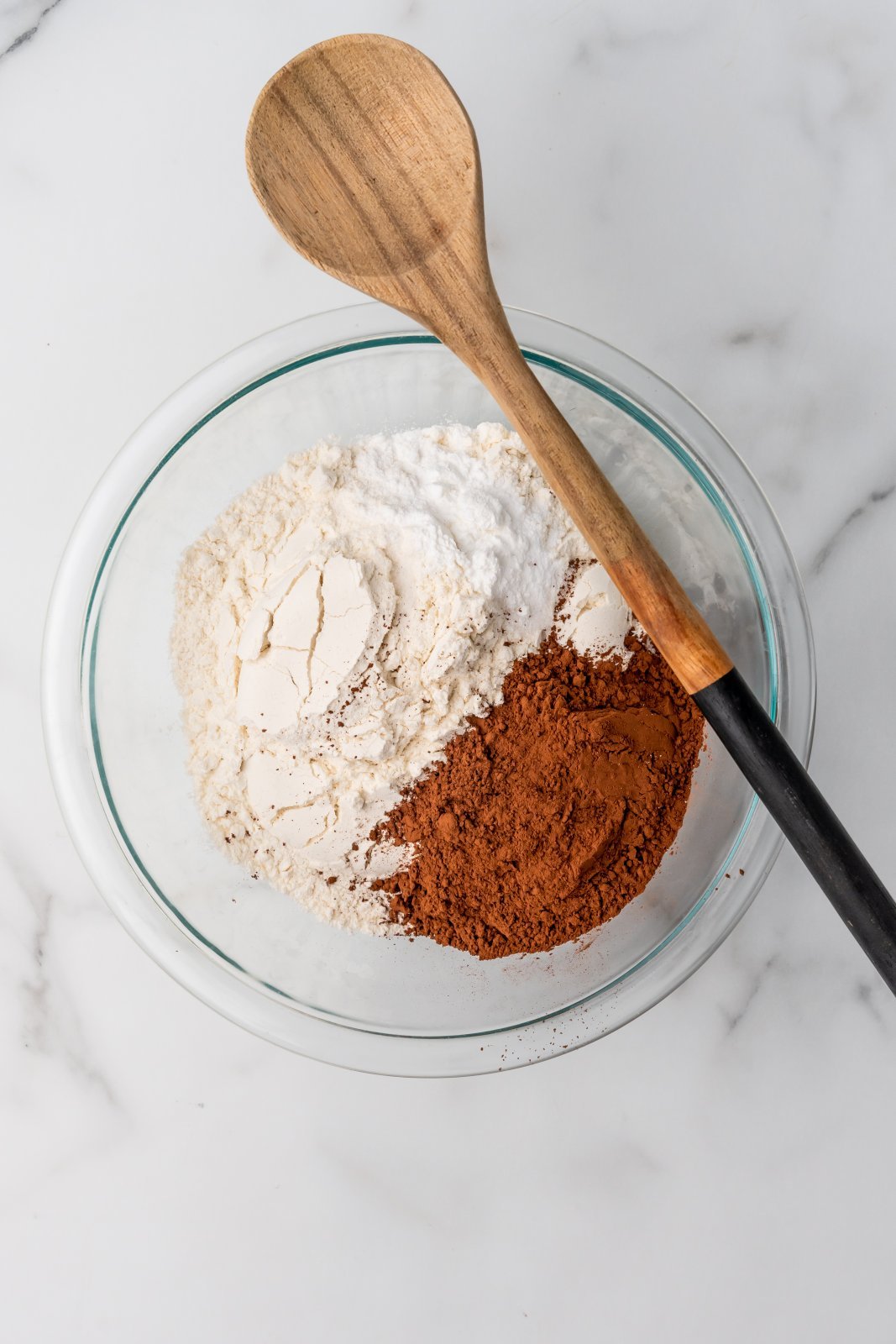 dry ingredients in a medium bowl