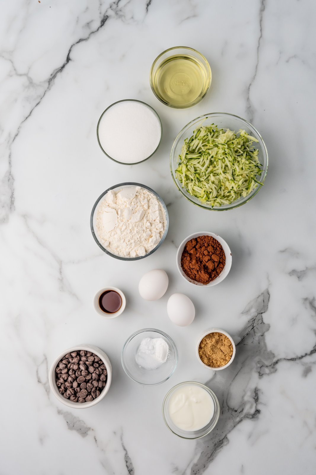 ingredient needed for chocolate zucchini bread