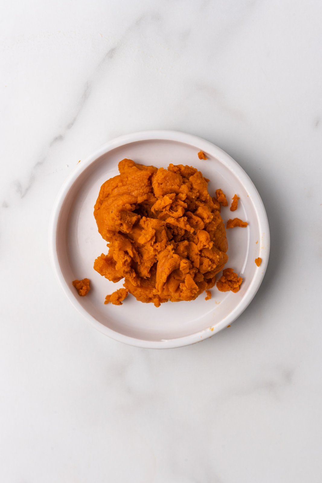 squeezed pumpkin puree