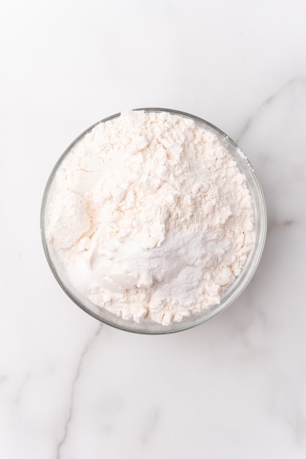 flour before mixing
