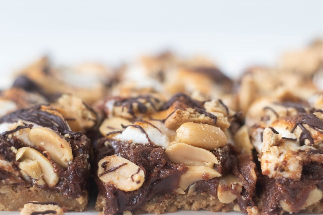 The Kollee Kitchen Peanut Butter S'mores Bars